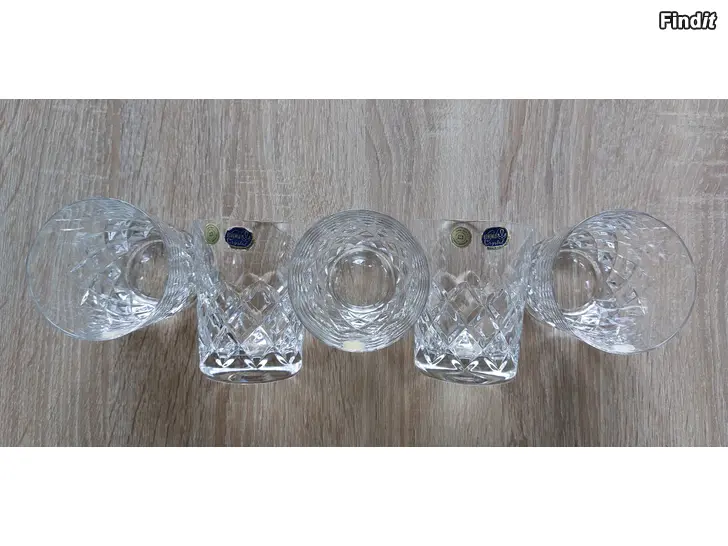 Säljes Kristall glas för användning eller samling