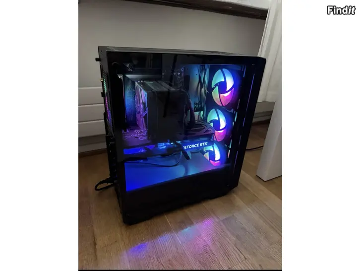 Säljes Tehokas pelitietokone 4070, R5 7600X, 32GB DDR5