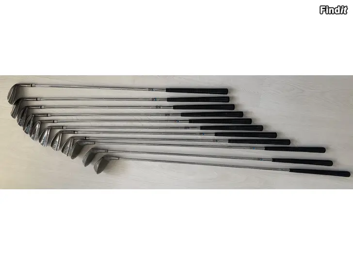 Säljes Wilson Patty Berg golfsetti + bägi + sadesuoja + sateenvarjo