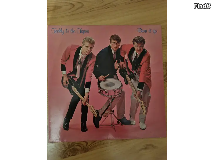 Säljes Teddys and  the Tigers LP/Vinyl/Vinyyli