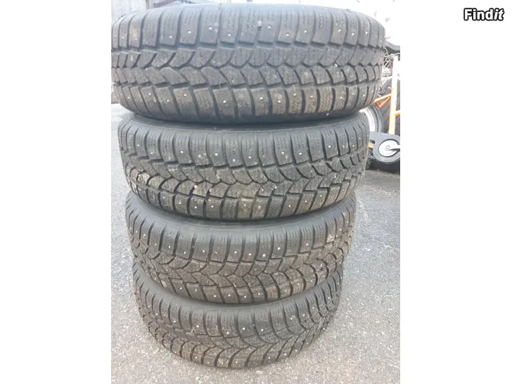 Myydään Nastarenkaat 185/65R15 vanteet 4-108 PSA