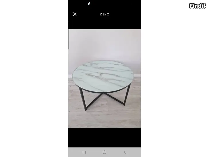 Säljes Vardagsrumsbord