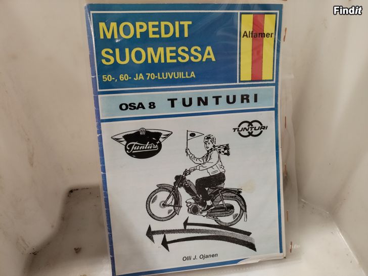 Myydään Tunturi mopokirja