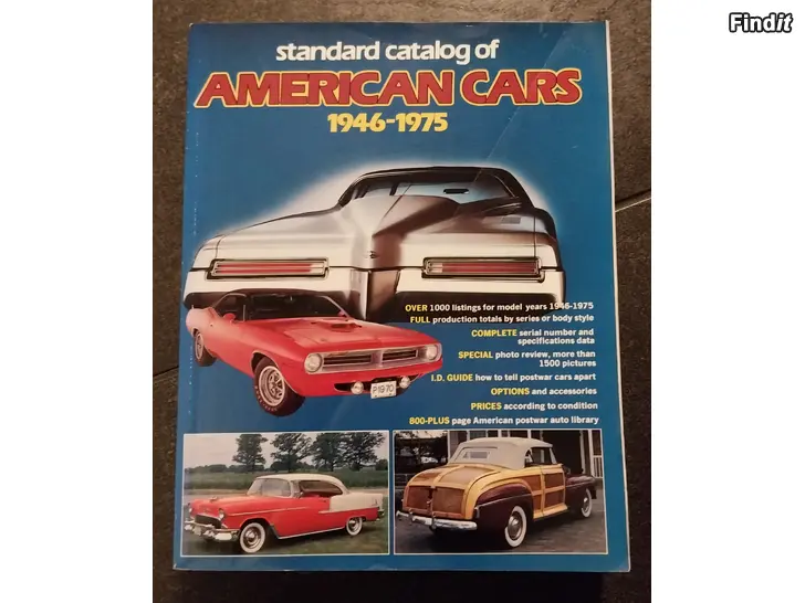 Säljes Standard catalog of American cars 1946-1975