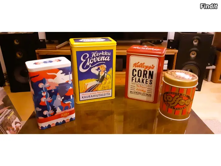 Myydään Peltipurkkeja kasa 2/3