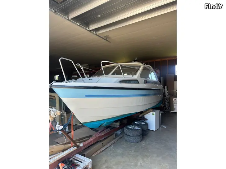 Myydään Flipper 760 + Volvo Penta 200hk -89