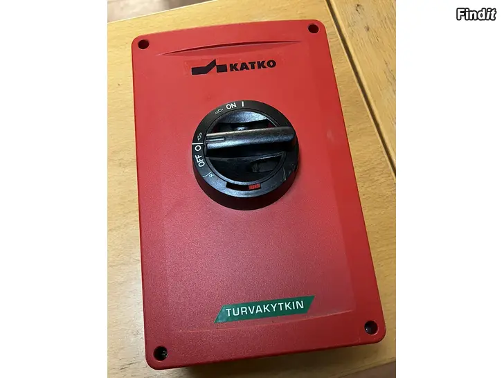 Myydään Katko KEA 463U FR turvakytkin 80A IP66 uusi