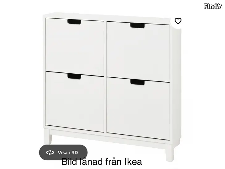 Säljes STÄLL Skoskåp
