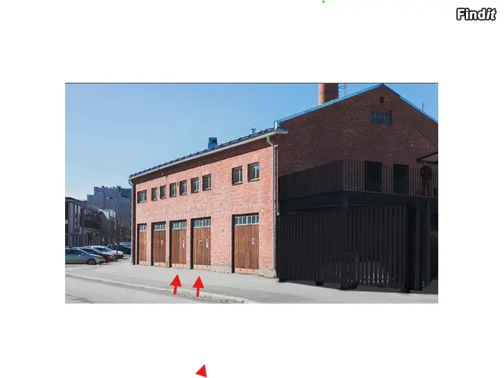 Uthyres Uthyres varmt garage i centrum av Jakobstad