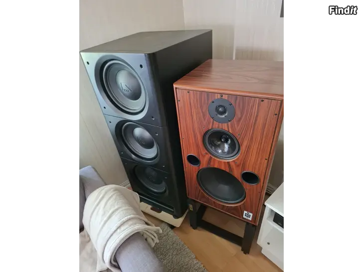Säljes Subwoofer XTZ 3x12 med mäktigt ljud, stor och tung