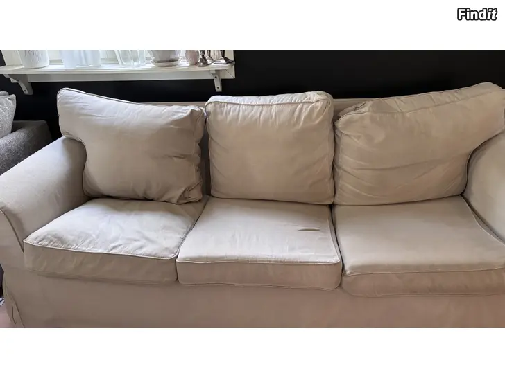 Säljes Ektorp soffa 3 sits  2 sits
