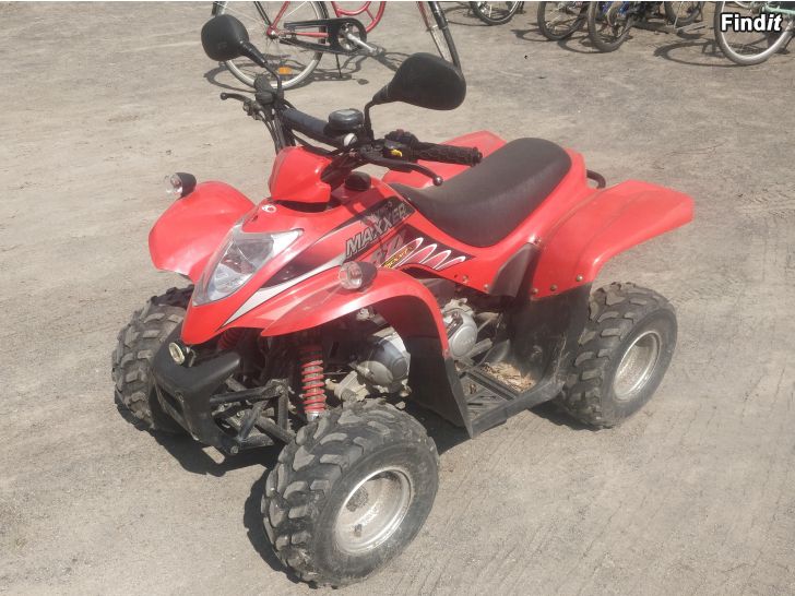 Myydään Registrerad mini quad Kymco Maxxer 50cc