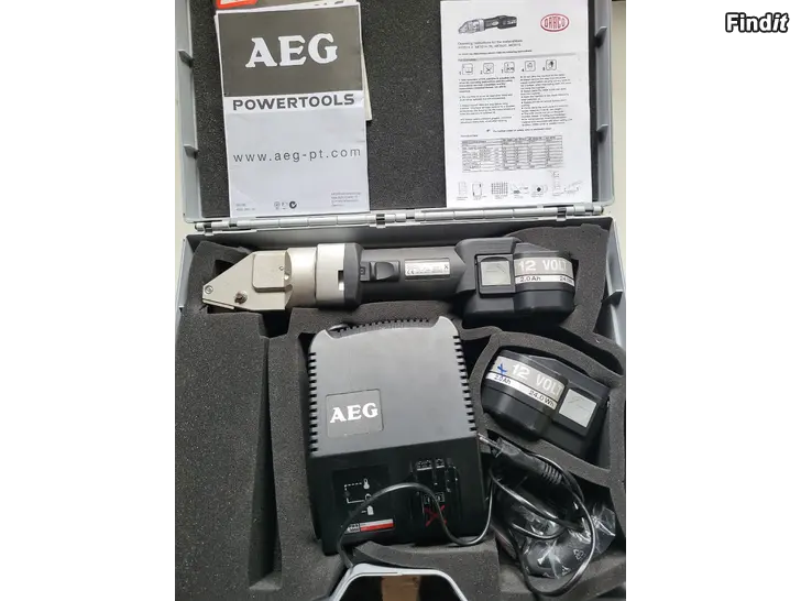 Säljes DRÄCO AK3514-7R Batteridriven plåtsax DRÄCO