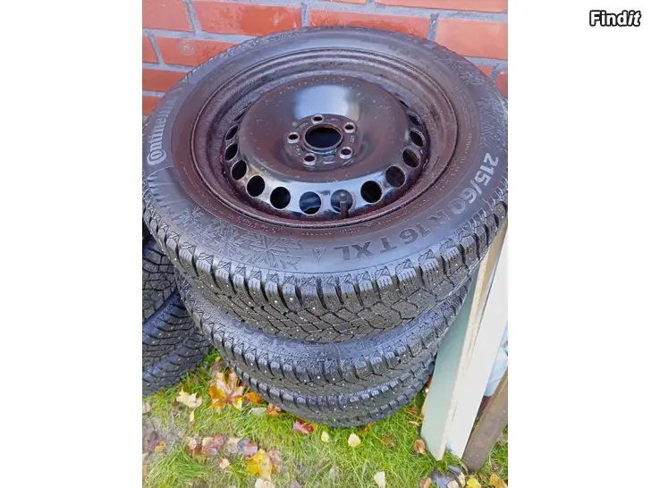 Säljes Continental Ice Contact 2 215/60 R16 T XL EXTRA LOAD