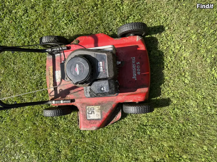 Säljes Jonsered 400S gräsklippare