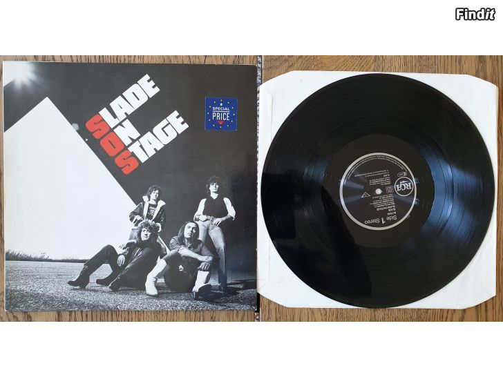 Säljes Slade, Slade on stage. Vinyl LP