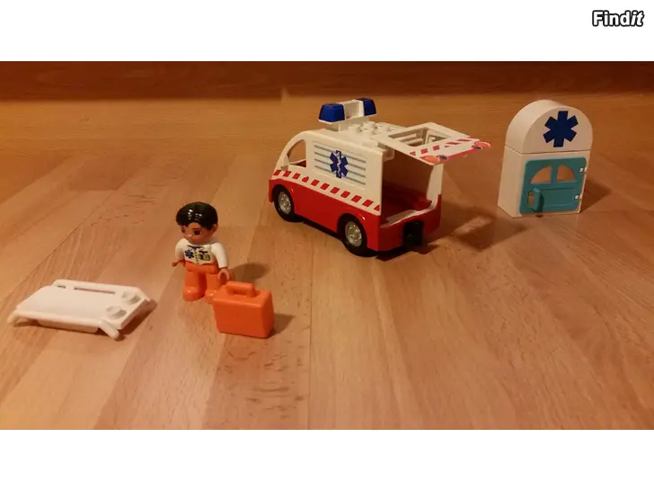 Myydään Lego Duplo Ambulanssi 14e