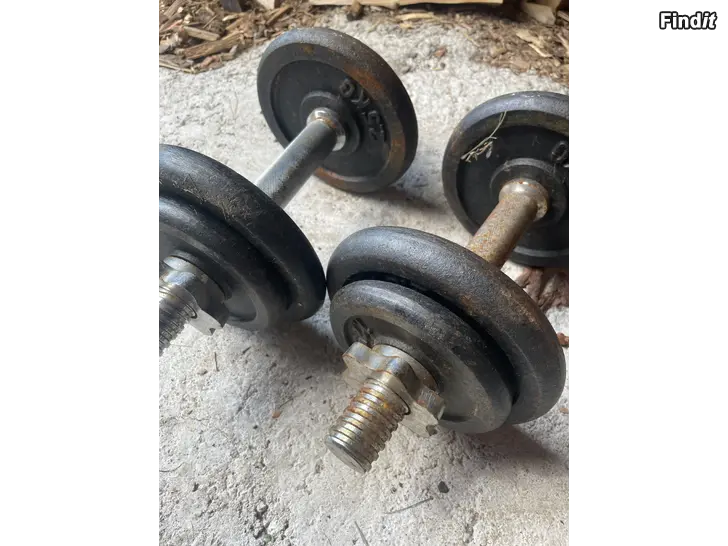 Säljes Hantlar 10kg st