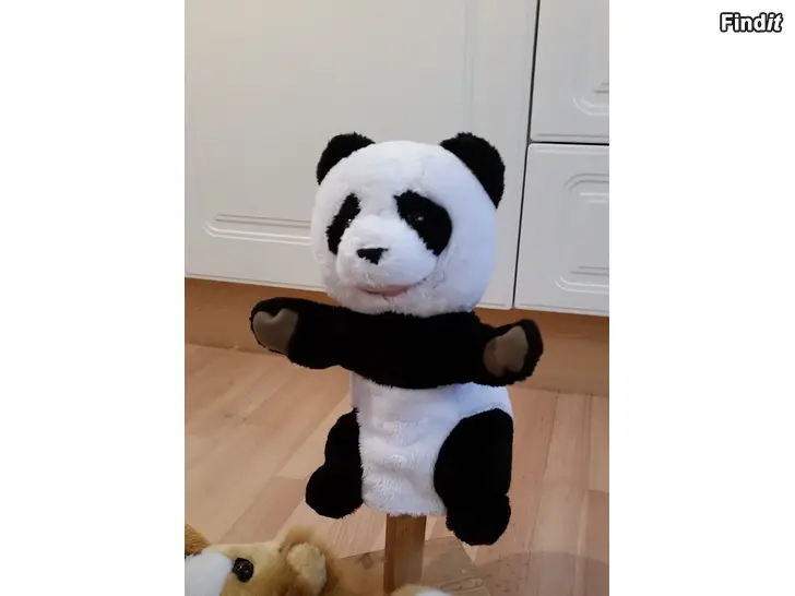 Myydään Käsinuket panda ja leijona