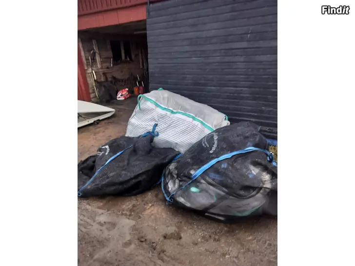 Säljes Vedsäckar