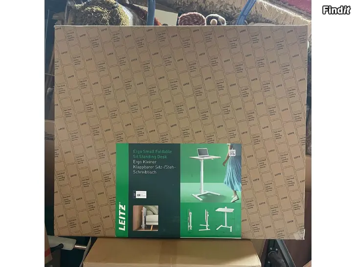 Myydään Leitz Ergo taitettava työpöytä
