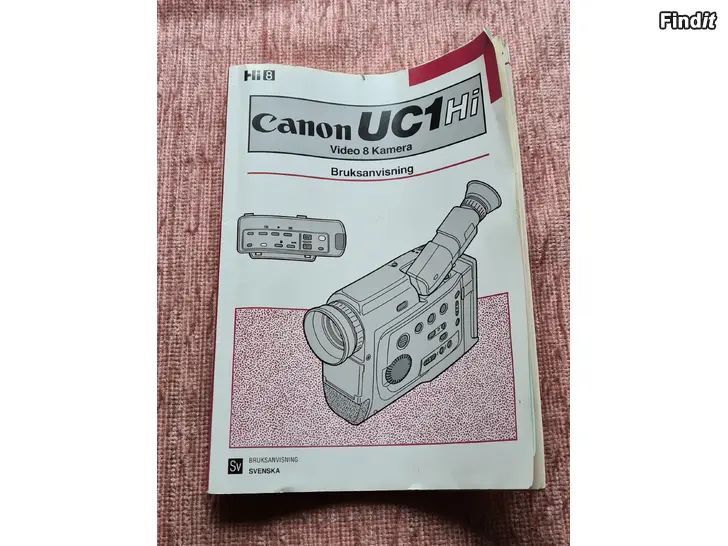 Säljes Delar till Canon video kamera