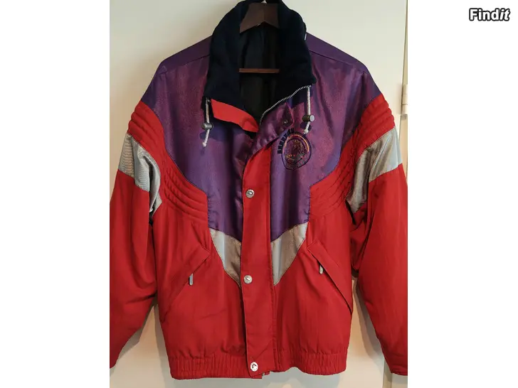 Myydään Punavioletti Rukka Technical vintage tuulitakki