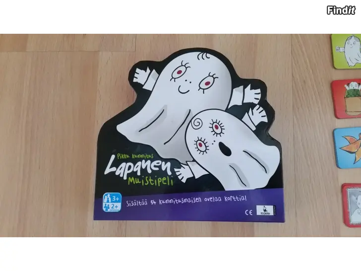 Myydään Pikku kummitus Lapanen muistipeli Kirjalito -hinta 6e