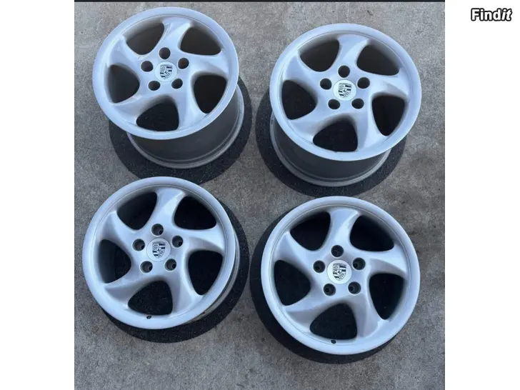 Myydään Porche turbo twist 18 vanteet