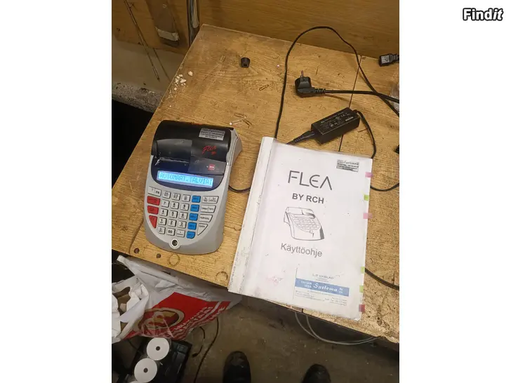 Säljes flea kassa apparat