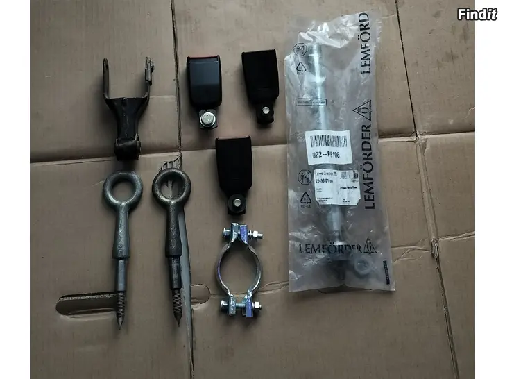 Säljes Turvavyönlukkot hinnausilmukka raidetangon sisä laippakiristin