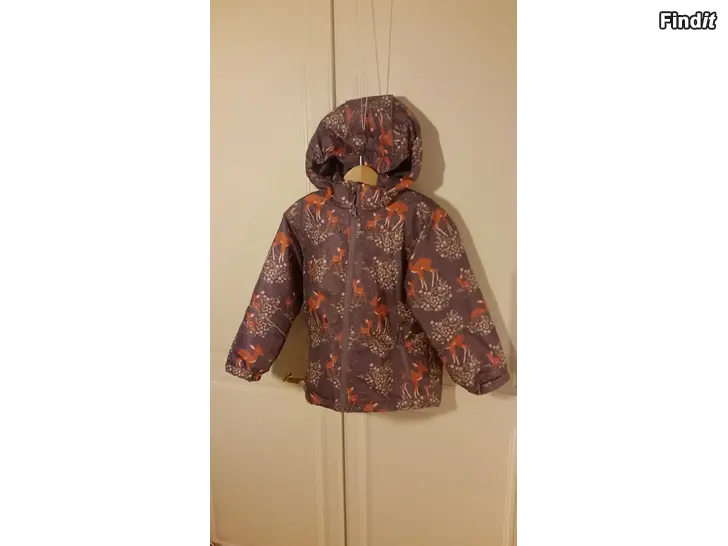 Säljes My Wear lasten talvitakki 104 kuviollinen - metsäkauris  10e