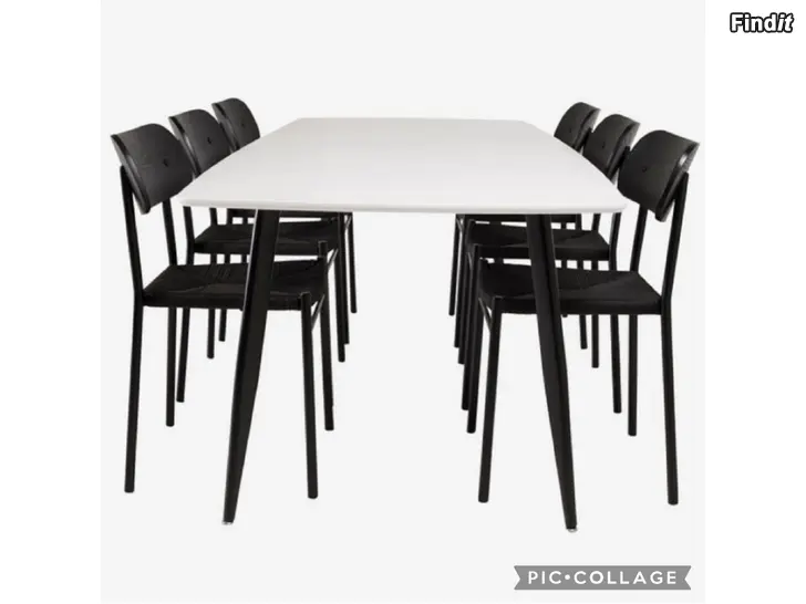 Säljes Matbord + 6 st. stolar