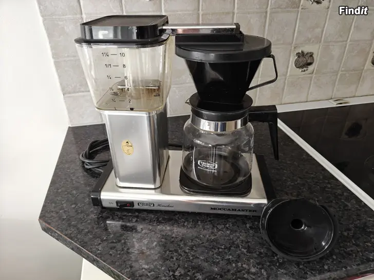 Säljes Moccamaster kaffebryggare