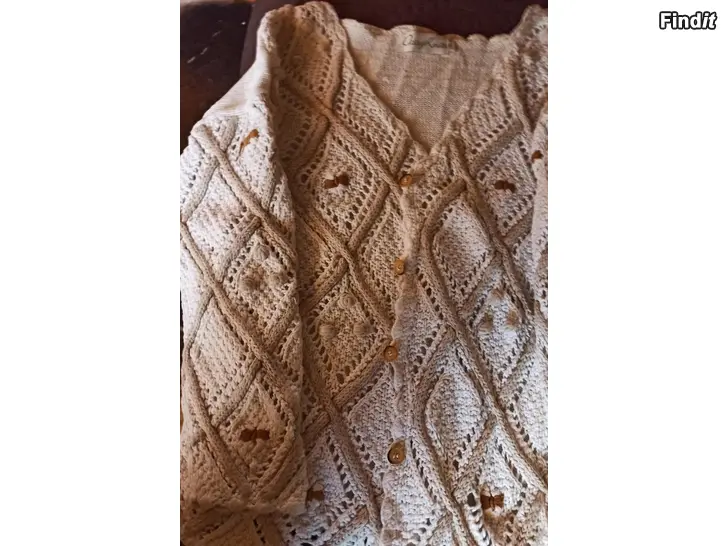 Myydään Pusero/jakku Daisy Knits, koko XL Puuvilla 100
