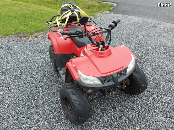 Säljes 90cc 4 takt fyrhjulning
