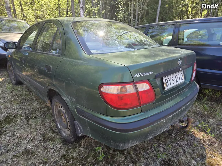 Myydään Nissan Almera 1.5  i delar-osina