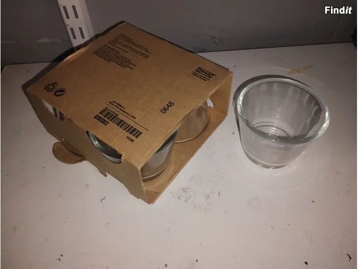 Myydään Ikea tuikkukipot 4 kpl