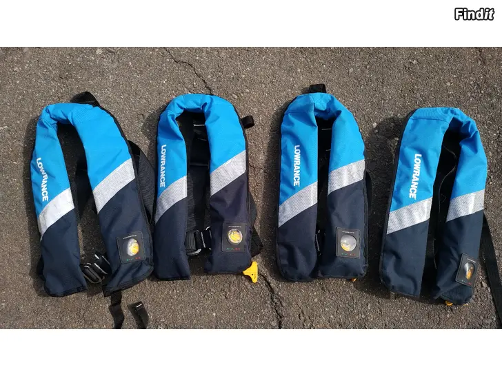 Myydään Lowrance kvalitets flytvästar