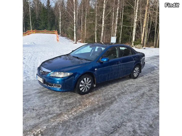 Myydään Mazda 6 1.8 bensa manuaali vm 2005