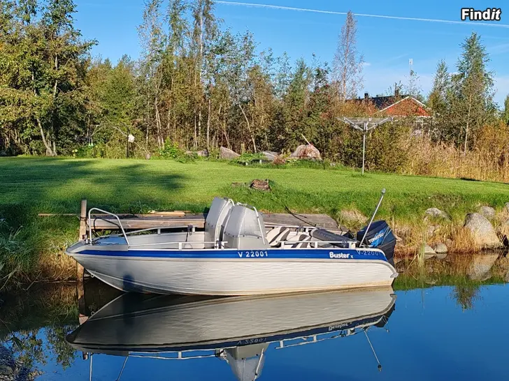 Myydään Buster X + Tohatsu 90