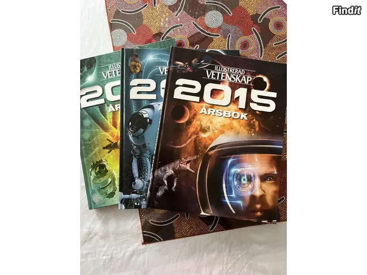 Myydään Illustrerad Vetenskap  Årsböcker från 2013 - 2023