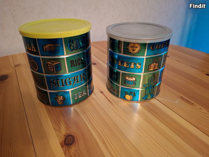 Säljes Gamla burkar