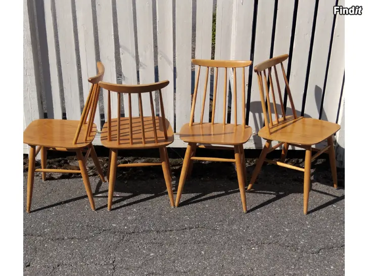 Myydään Pinnatuolit 4 kpl