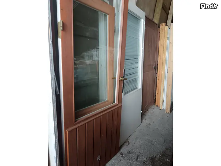 Säljes Terrass dubbeldörr 9x21 V