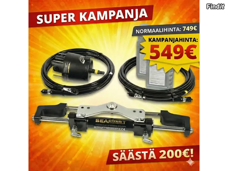 Säljes JANUARI-REA Hydraulstyrning Seafirst MO150H