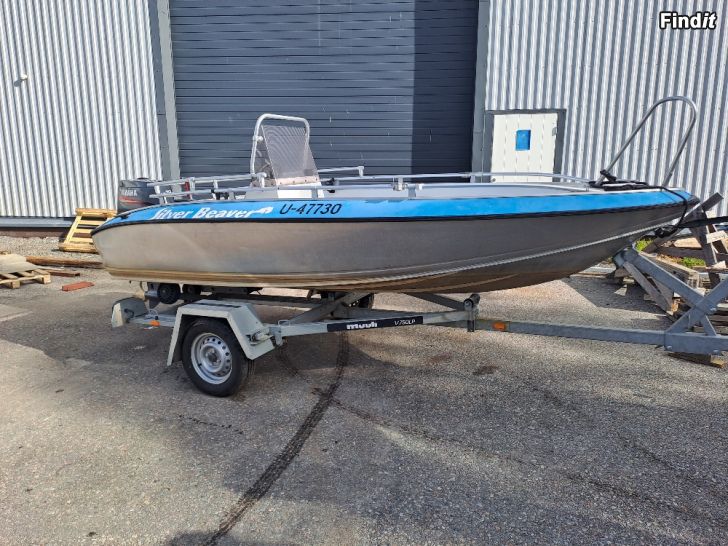 Myydään Silver Beaver med Yamaha 30