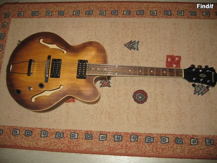 Myydään Ibanez AF55-TF. Puoliakustinen