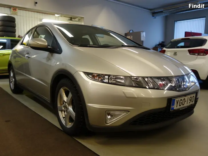 Myydään HONDA CIVIC 1.8i 5d Sport 194tkm -08 j.kts/huollettu