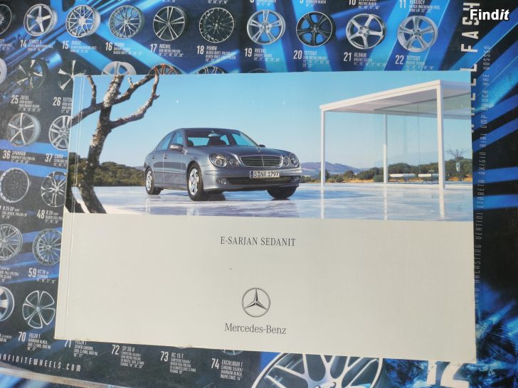 Myydään Mercedes-Benz E-sarja esite